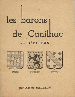1960 (vers) - Les barons de Canilhac en Gévaudan