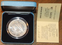 1991 - 100 franc argent B.E.