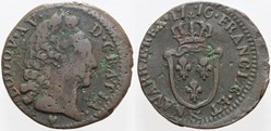 Dy 1696 - Louis XV - Sol d'Aix - 1770