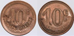 33 - Bordeaux - Nouv. Galeries- 10 centimes