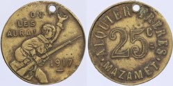 81 - Mazamet - 25 centimes