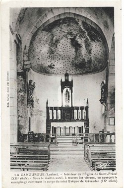 C14 - Intérieur de l'Eglise de Saint-Frézal...