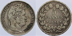 F-320 - Louis Philippe I - 5 francs - 1831 MA
