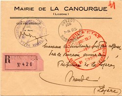 Mairie - Canourgue (1937)
