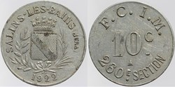 39 - Salin-les-Bains - 10 centimes
