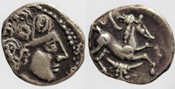 Arvernes - Drachme au bucrane