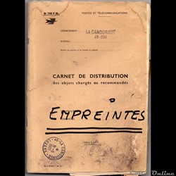 1985 - Carnet à empreintes