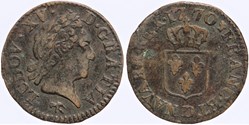Dy 1701 - Louis XV - Liard - 1770, Lyon