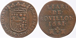 Ardennes, Bouillon - Godefroy-Maurice - Liard - 1651