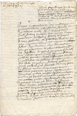 1482 - Copie, concerne la chapelle de la trinité de l'église de la Canourgue