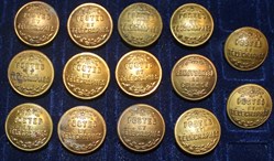 Boutons Postes et télégraphes