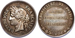Médaille - Commissions d'hygiène publique et de salubrité