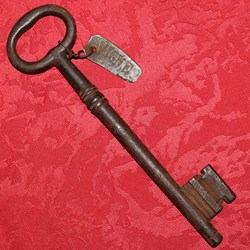 Clé forgée de "VIGNE"