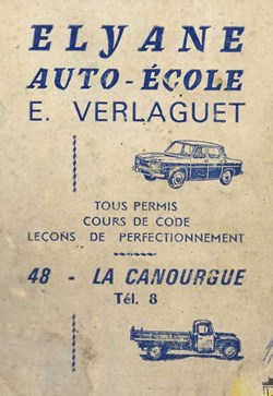 Verlaguet E. Auto école