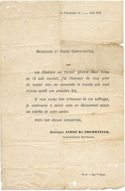 1883 - Elections