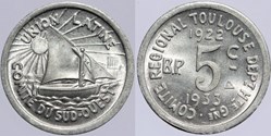 31 - Toulouse - Union Latine - 5 cent.