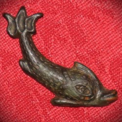 Dauphin en bronze