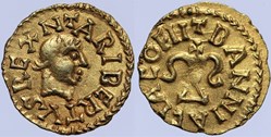 Banassac, Royale pour Caribert II