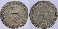 Dy 1085 - Charles IX - Double sol - 1571, Montpellier