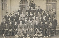 Carte-photo, lycée Chaptal, Mende