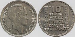 F-362 - Turin - 10 fr. - 1949