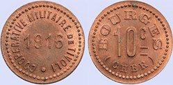 18 - Bourges - 10 centimes