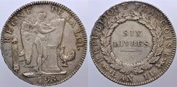 R-78 - Convention - Ecu de 6 livres - 1793, Paris