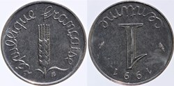 F-106 - Epi - 1 c. - 1991 frappe médaille