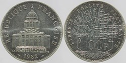 F-451 - Panthéon - 100 fr. - 1982