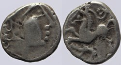 Arvernes - Drachme cheval/sanglier