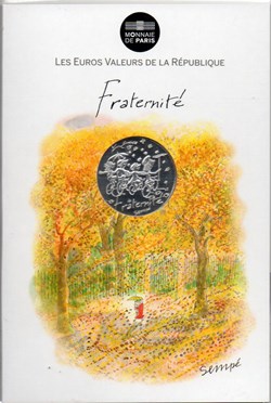 2014 - 10 euro Sempé - Fraternité, automne