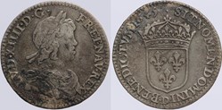 Dy 1464 - Louis XIV - 1/12 d'écu - 1645, Lyon