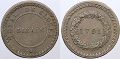 1791 - Constitution - Dixain de Rochon