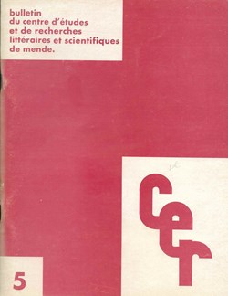 1977 - Bulletin C.E.R. de Mende n° 5