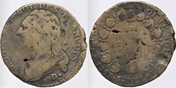 R-34 - Louis XVI - 12 deniers - 1793, Dijon