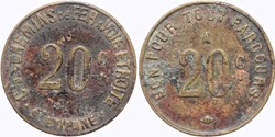 42 - St-Etienne - C.C.F. - 20 centimes