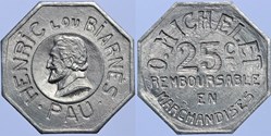 64 - Pau - 25 centimes