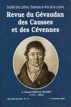 2003 - Revue du Gévaudan des Causses et des Cévennes