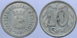 27 - Evreux - 10 centimes
