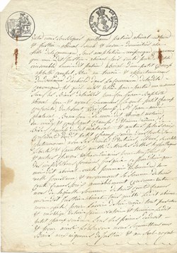 1819 - Vente d'un petit champ