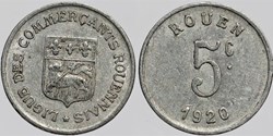 76 - Rouen - 5 centimes
