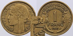 F-219 - Morlon - 1 fr. - 1932 fantome