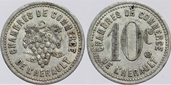34 - Herault - C.C. - 10 centimes
