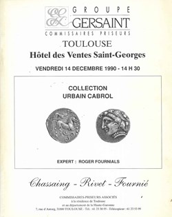 1990 - Vente collection U. Cabrol