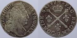 Dy 1565 - Louis XIV - 20 sols - 1707, Lyon