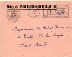 1974 - La Canourgue / de l'Aubrac aux Gorges du Tarn