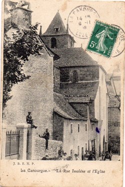 C12 - La Rue Issalène et l'Eglise