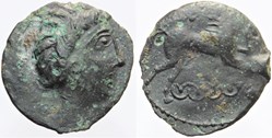 Arvernes / Gabales - Bronze CALLIIDV à l'X