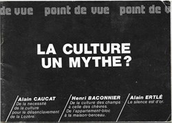 1979 - La culture un mythe ?