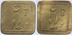 Jeton de 5 francs